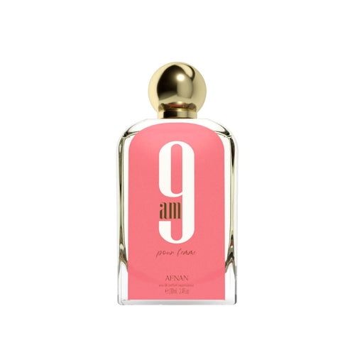 Afnan 9 AM Pour Femme Eau De Parfum, 3.4 Fl. Oz / 100ml