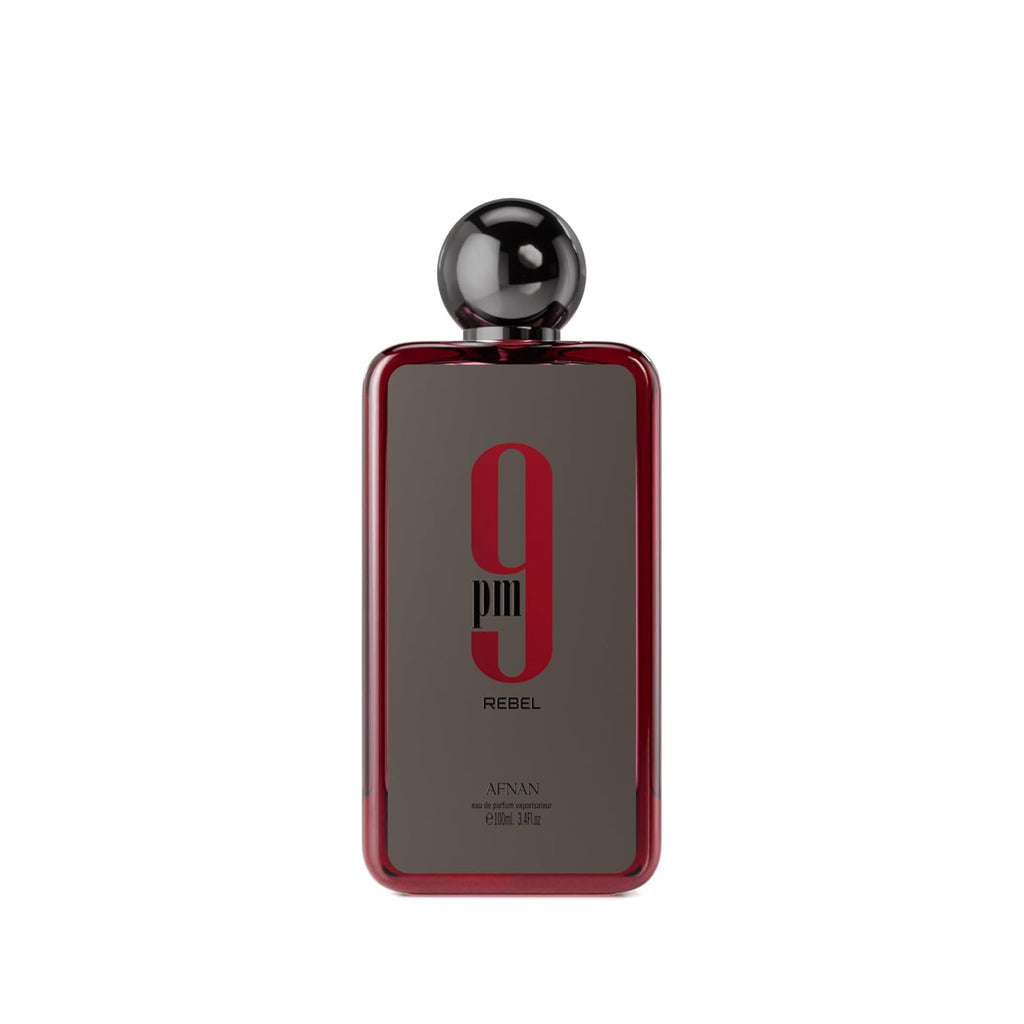 Afnan 9 PM Rebel Unisex Eau De Parfum, 3.4 Fl. Oz / 100ml