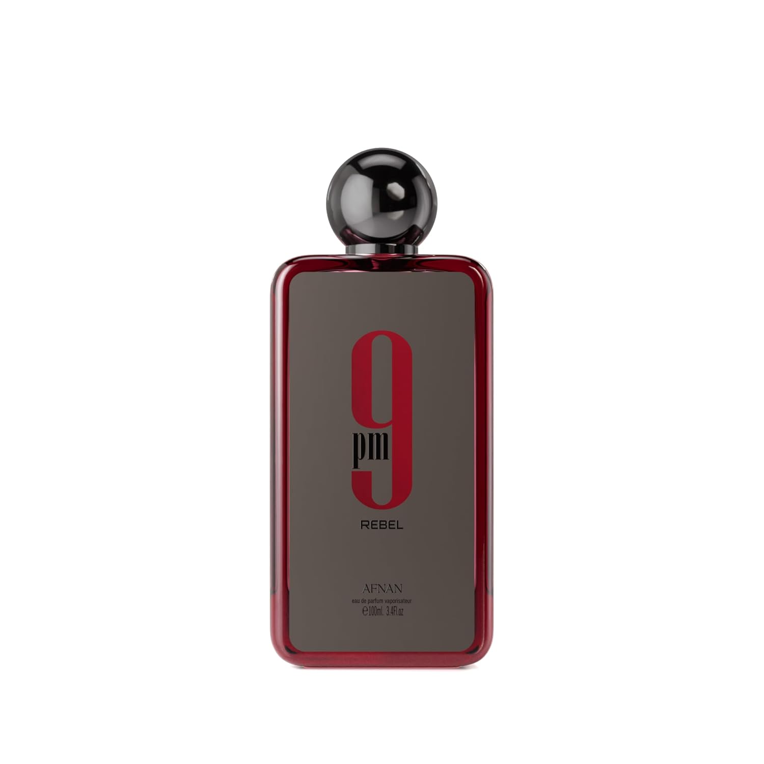 Afnan 9 PM Rebel Unisex Eau De Parfum, 3.4 Fl. Oz / 100ml