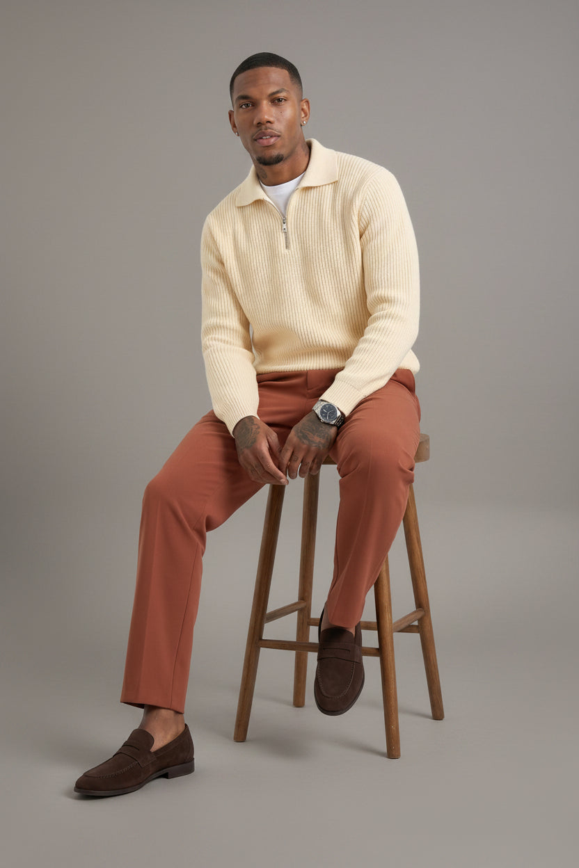 change the color of the studio to rich brown