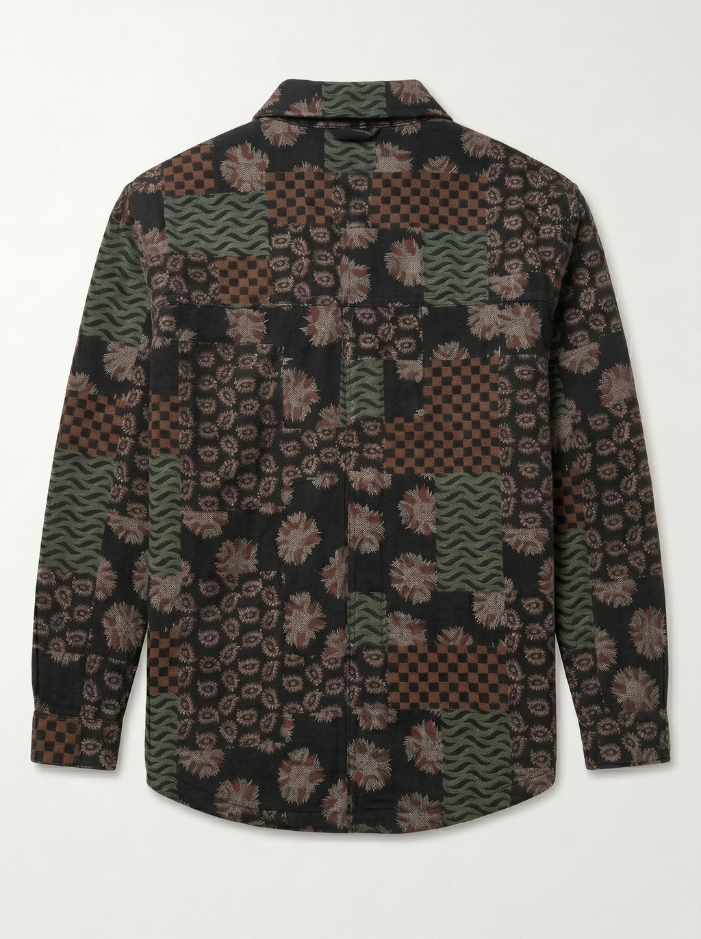 Maharishi Patchwork Jacquard Overshirt