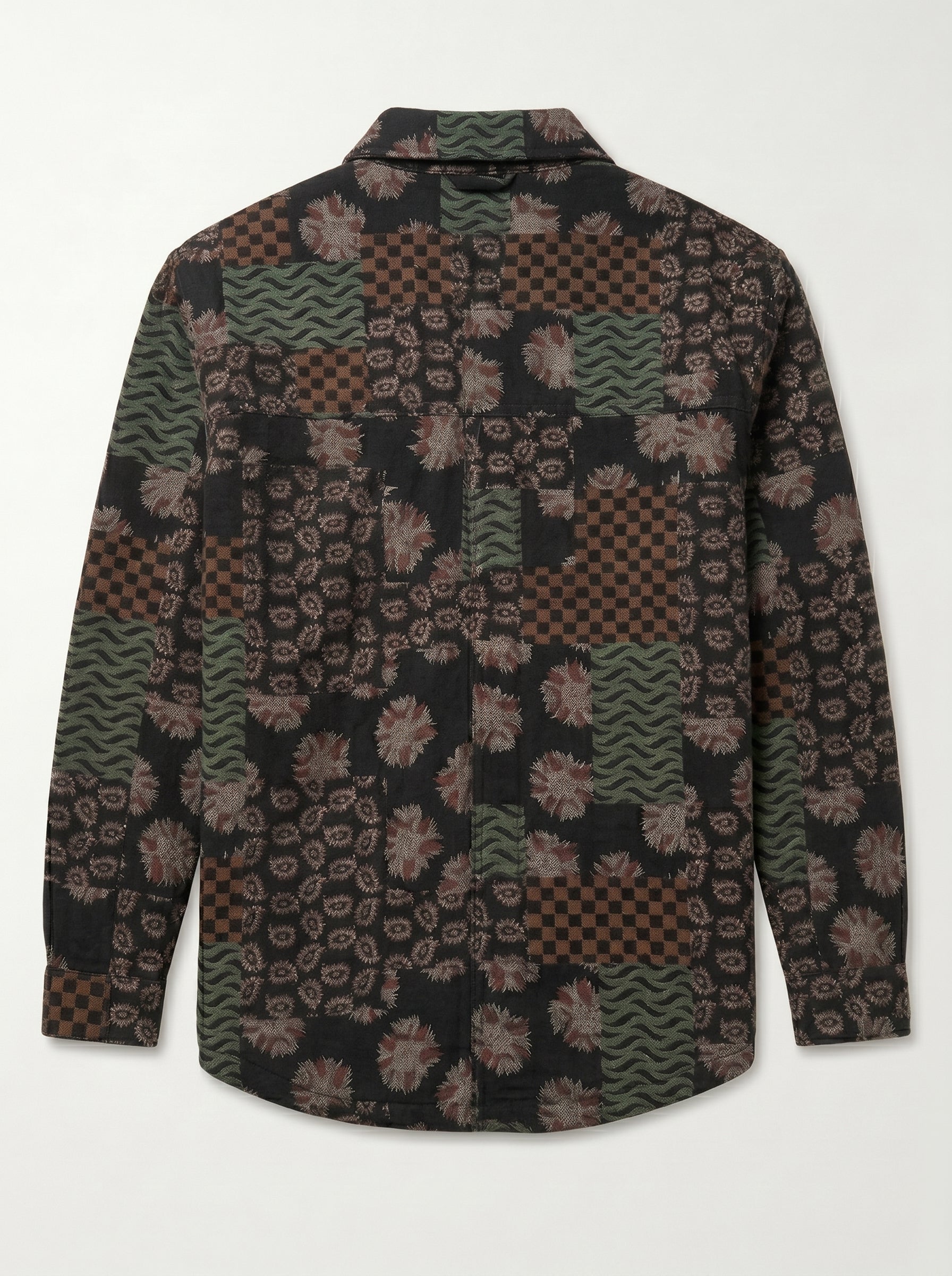 Maharishi Patchwork Jacquard Overshirt