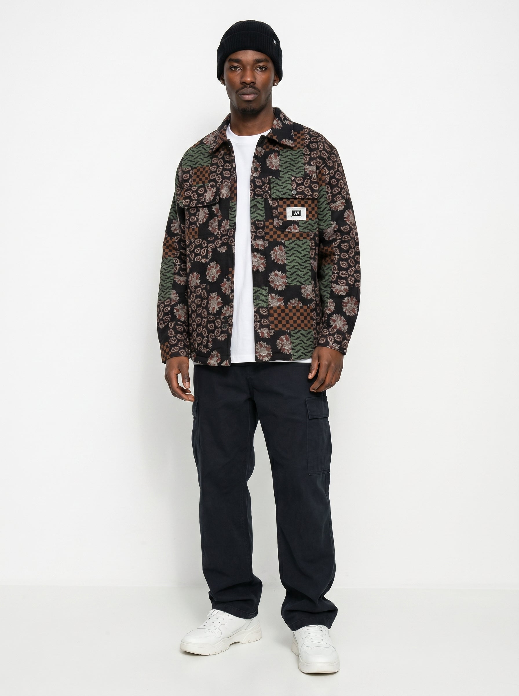 Maharishi Patchwork Jacquard Overshirt
