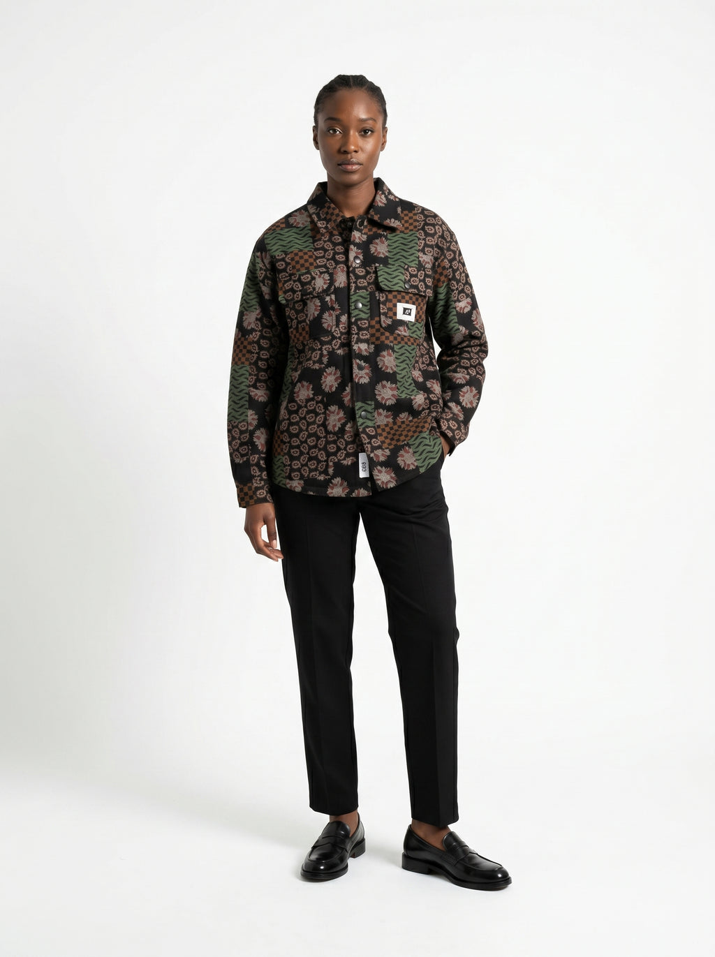 Maharishi Patchwork Jacquard Overshirt